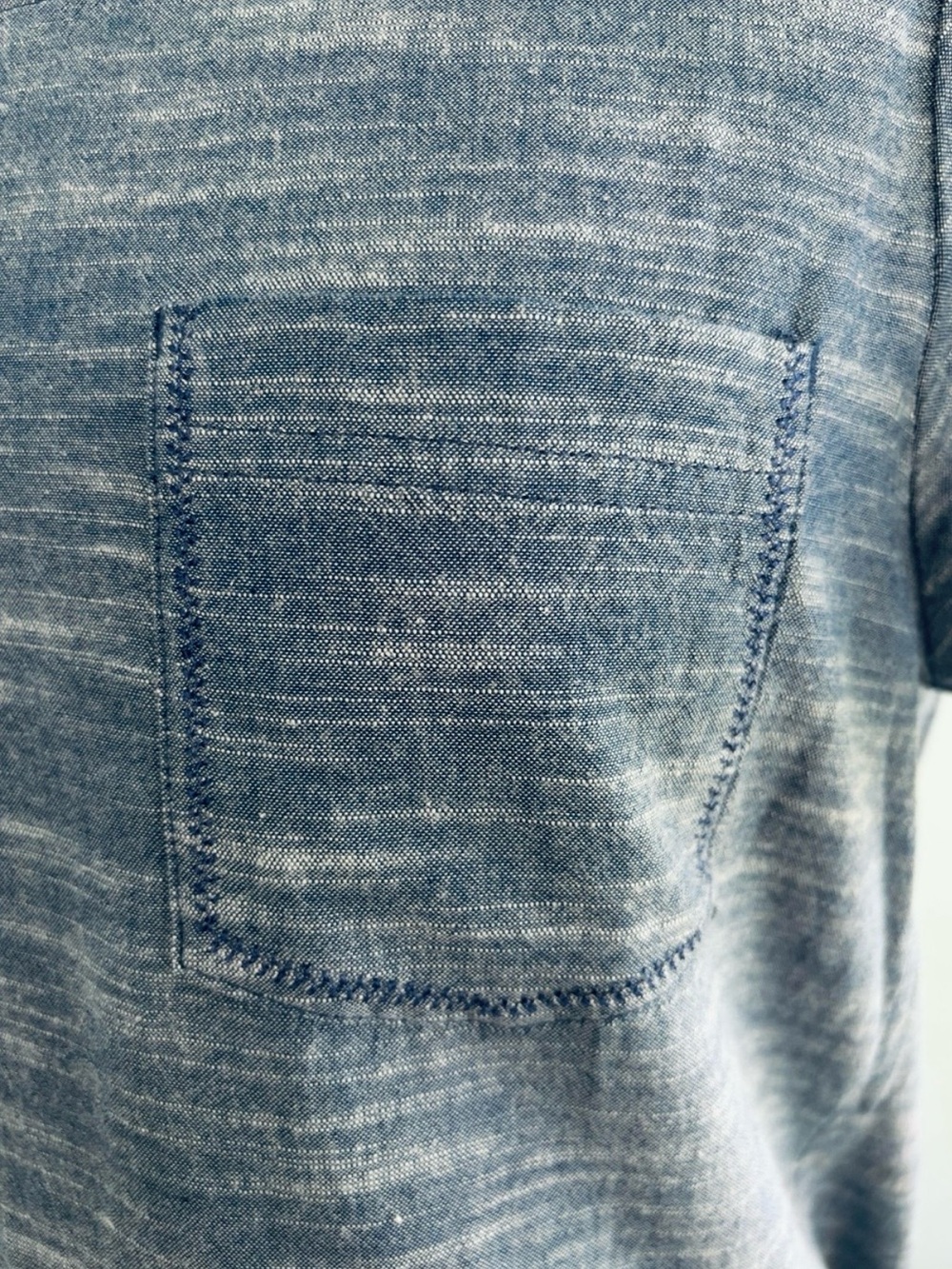 Pact Organic Cotton Chambray Shift Dress - Picture 9 of 15